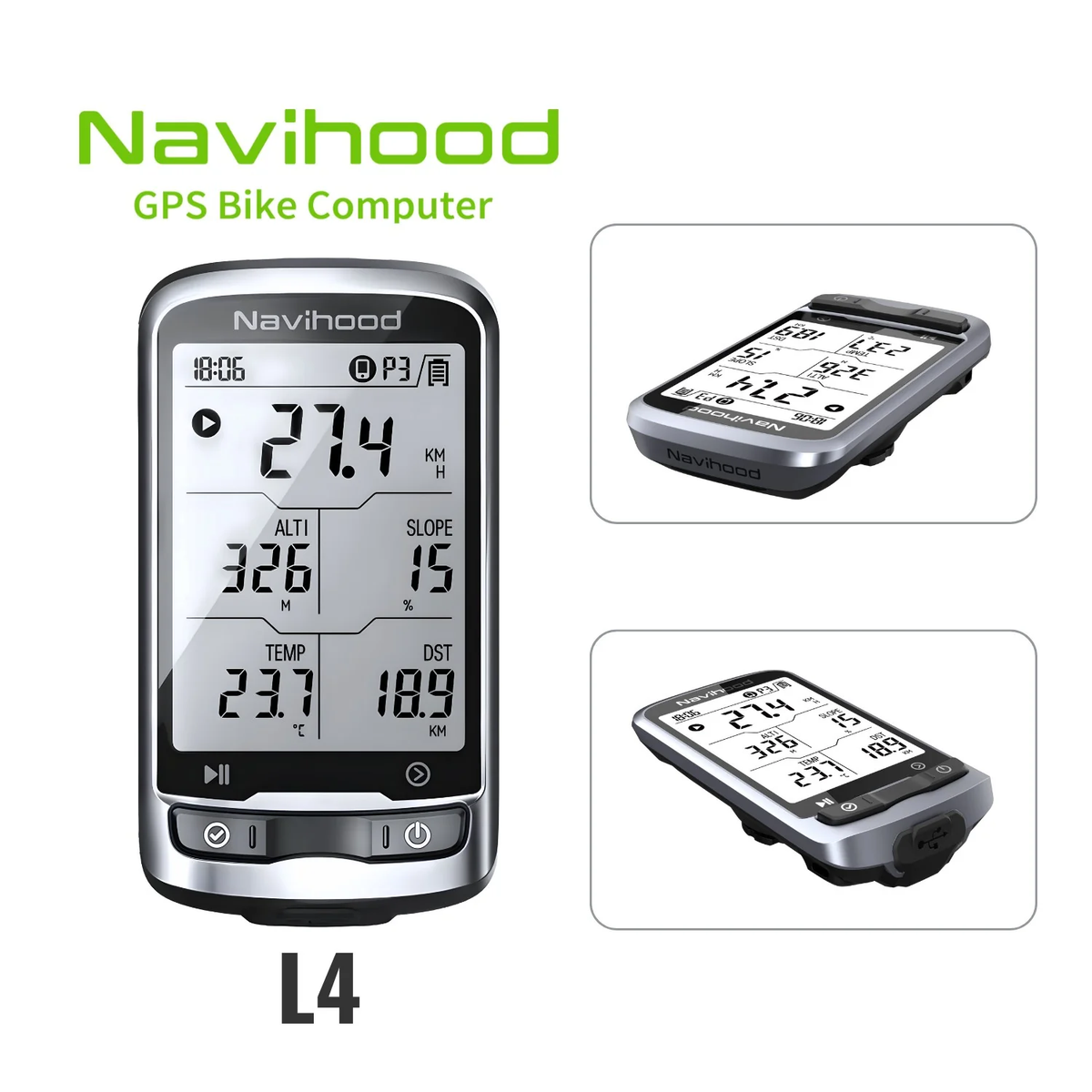 Navihood L4 GPS Bike Computer