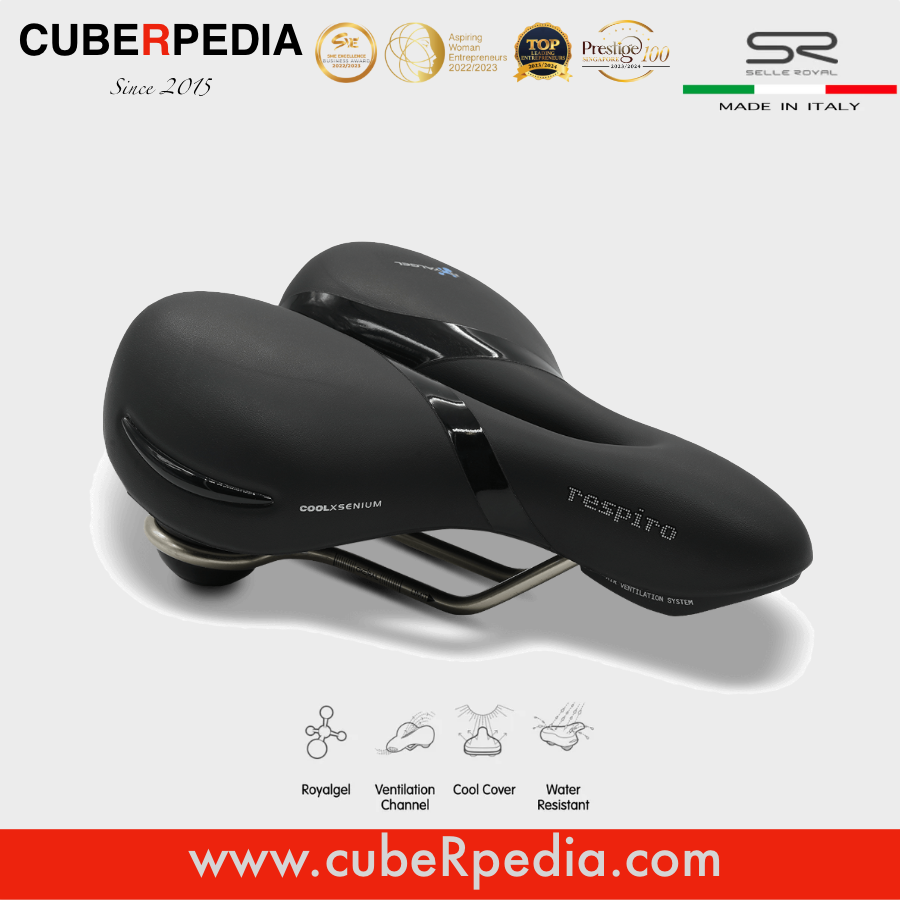 Selle Royal Respiro Relaxed RoyalGel Saddle Seat