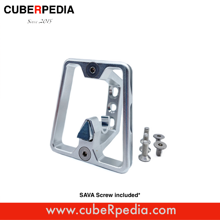 2/3-Hole Aluminum Block Adapter - Silver