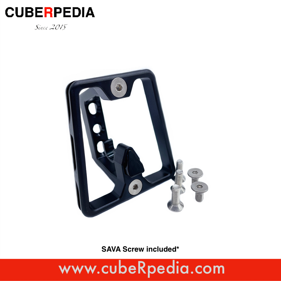 2/3-Hole Aluminum Block Adapter - Black