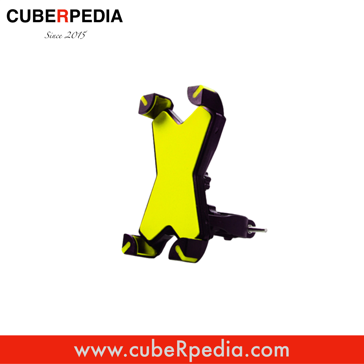 360 phone holder - Yellow