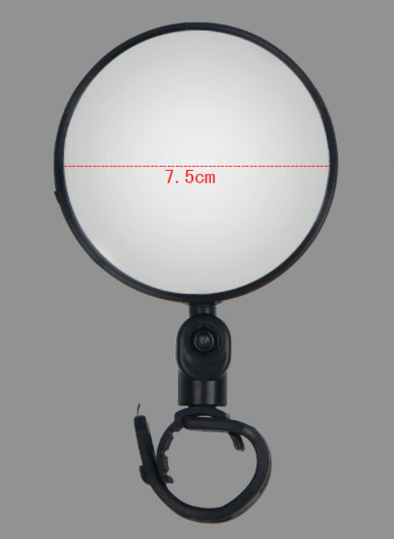Round Rear Side Mirror 360° Rotate