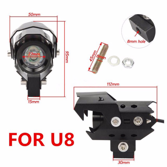 U8 Cree LED Light - Pink Halo