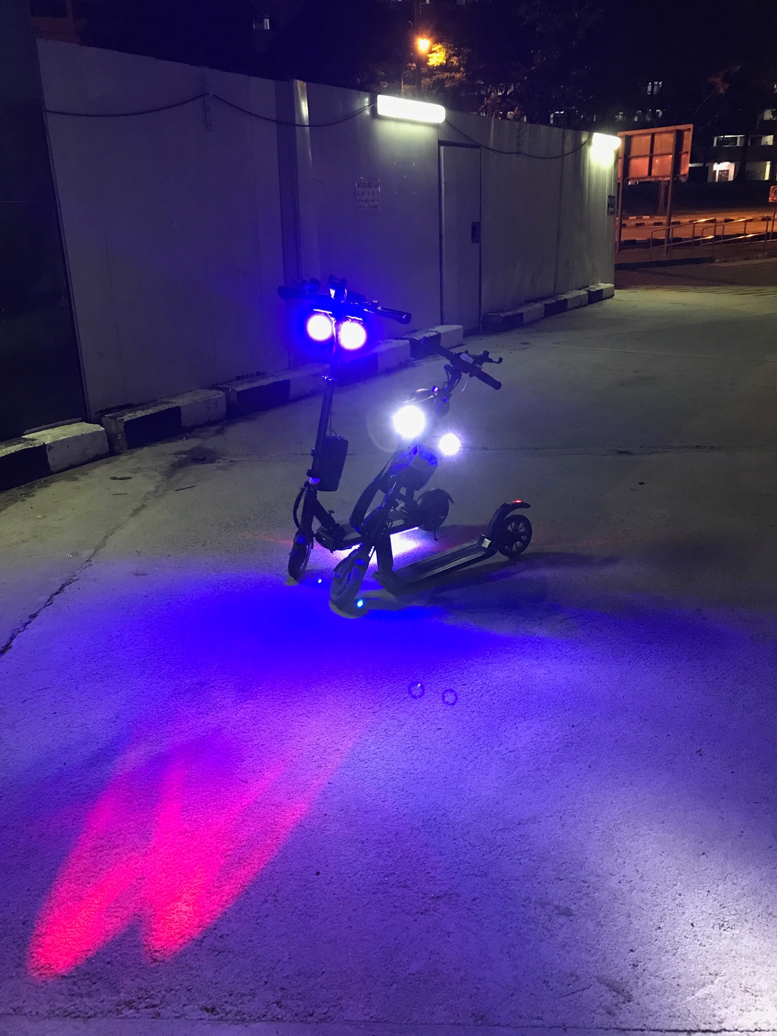 U7 Angel Eye Cree LED Light - Blue Double