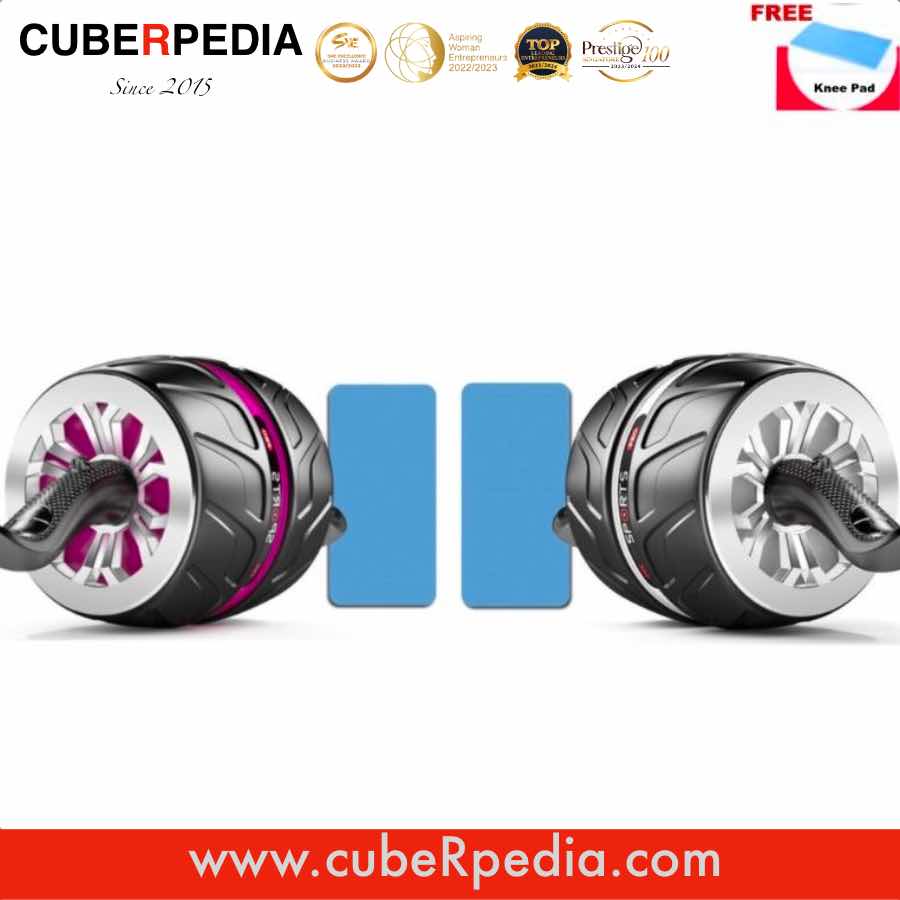 Assisted Ab Wheel Roller - Purple