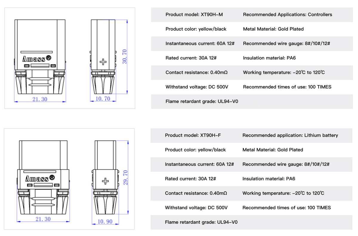 Connectors/Plug - XT90