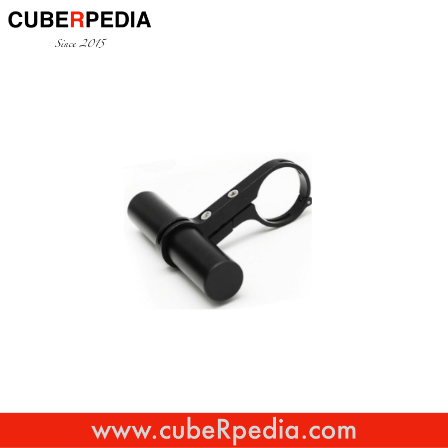 Extender Bar Holder - Short Single Black