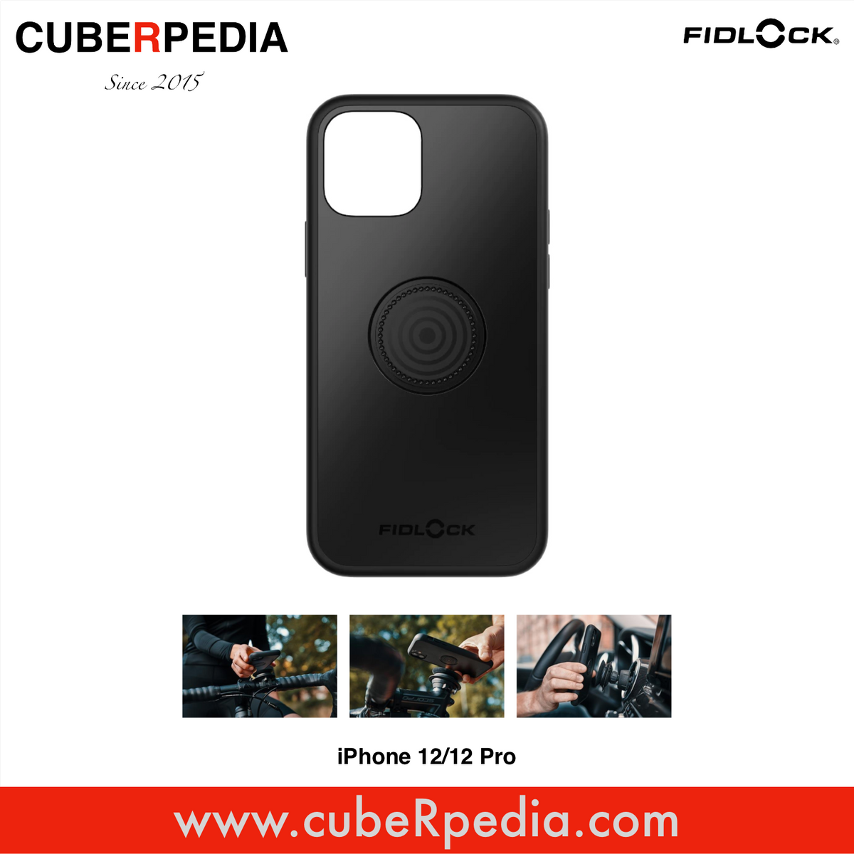 FIDLOCK VACUUM Phone Case for iPhone 12/12 Pro