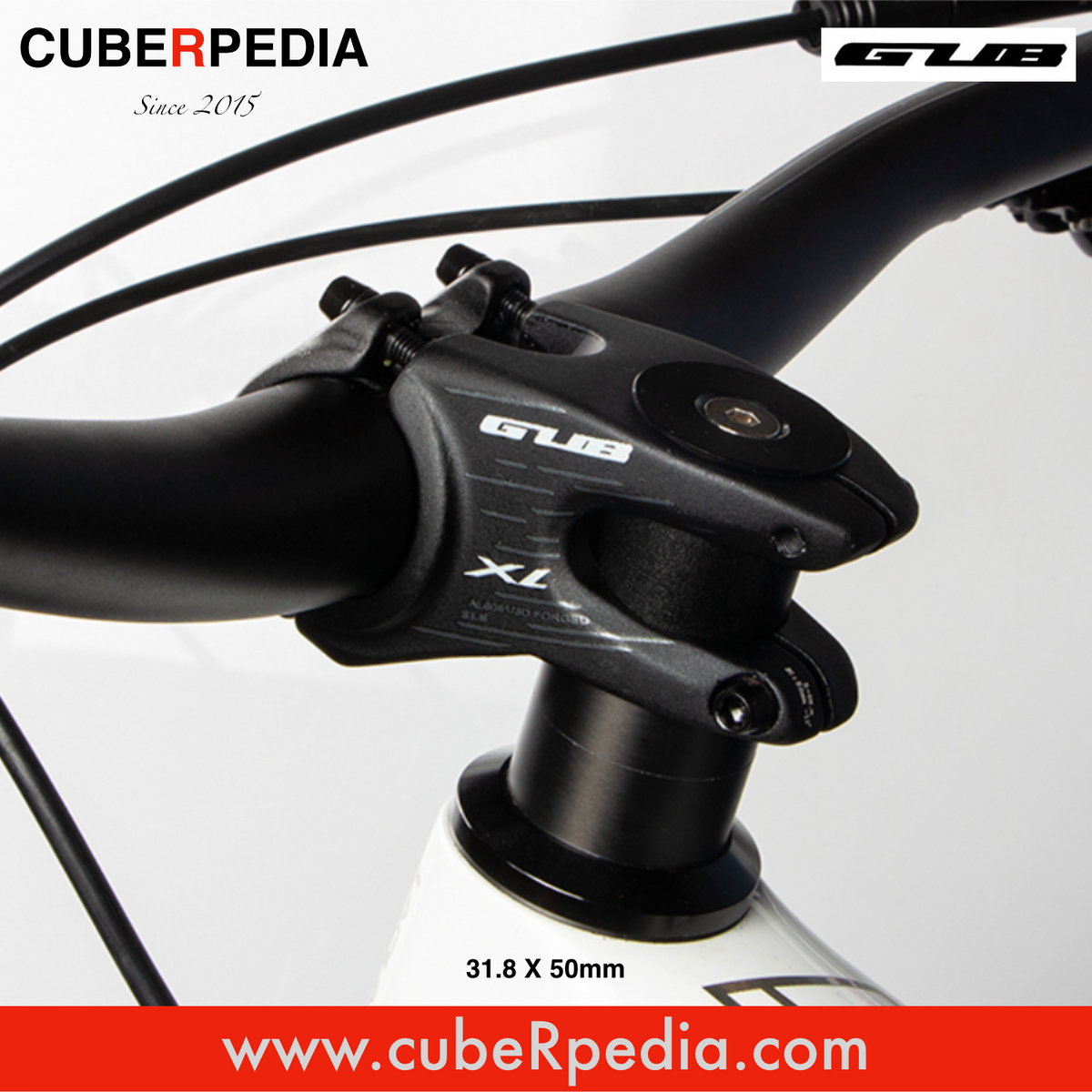 GUB XL 31.8 X 50mm Stem