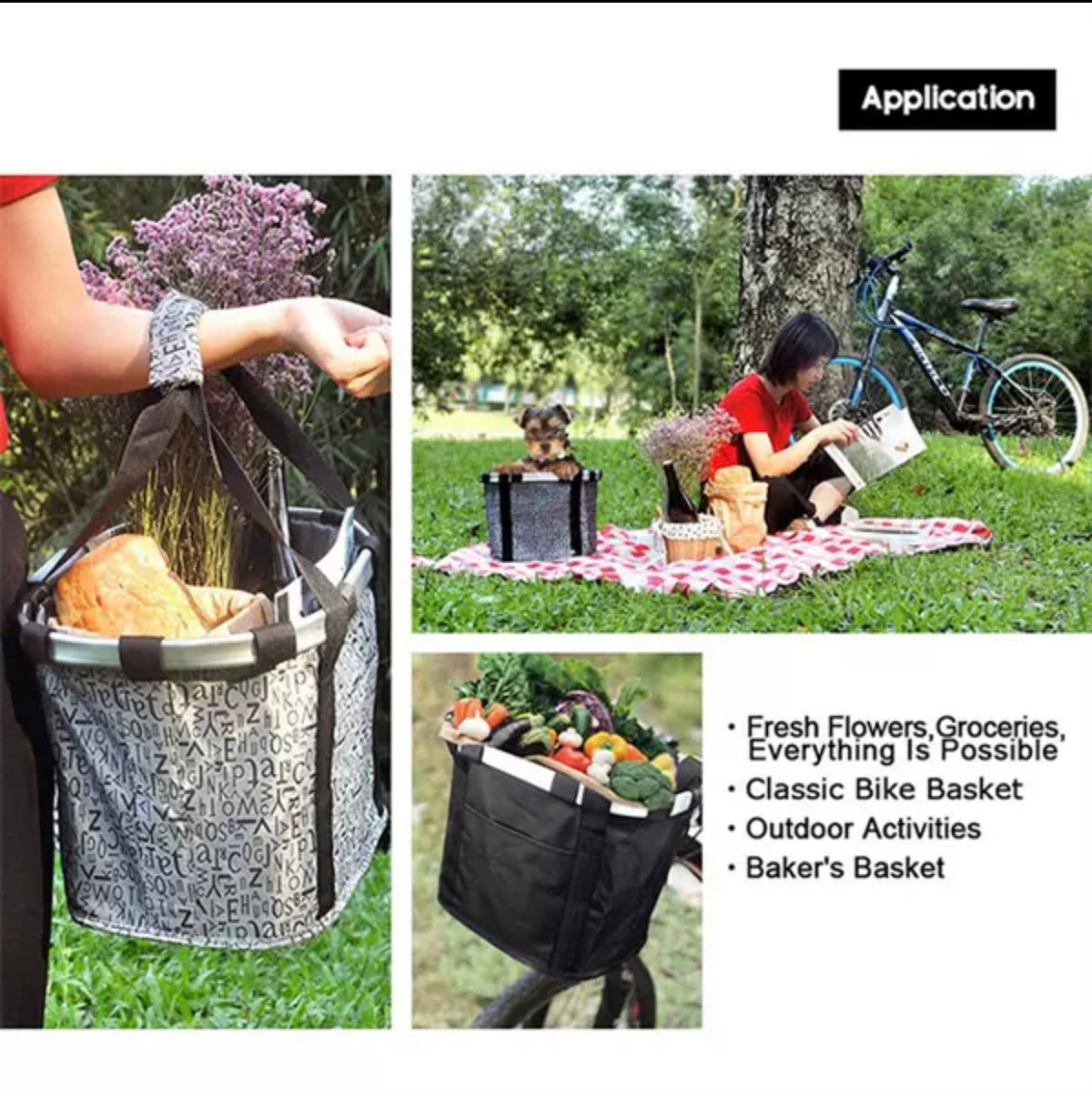 Handlebar Front Pet Carrier Basket