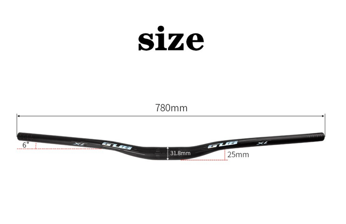 GUB XL Handlebar - 31.8 X 780mm