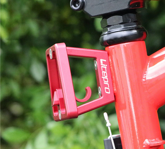 LitePro 2-Hole Aluminum Block Adapter - Red