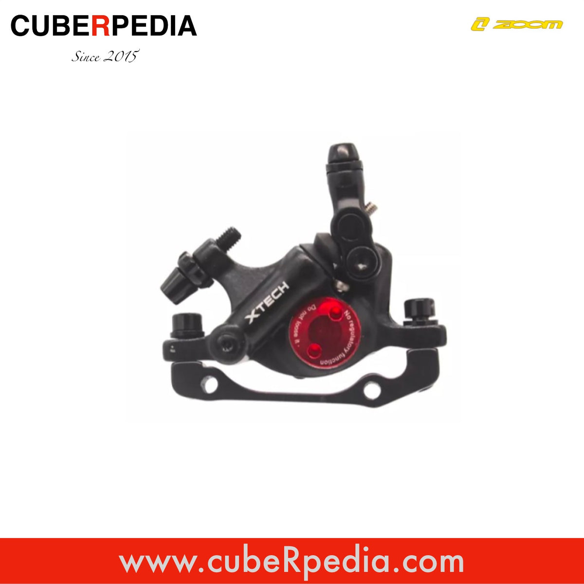 ZOOM XTECH Hybrid Hydraulic Brake Caliper - Black