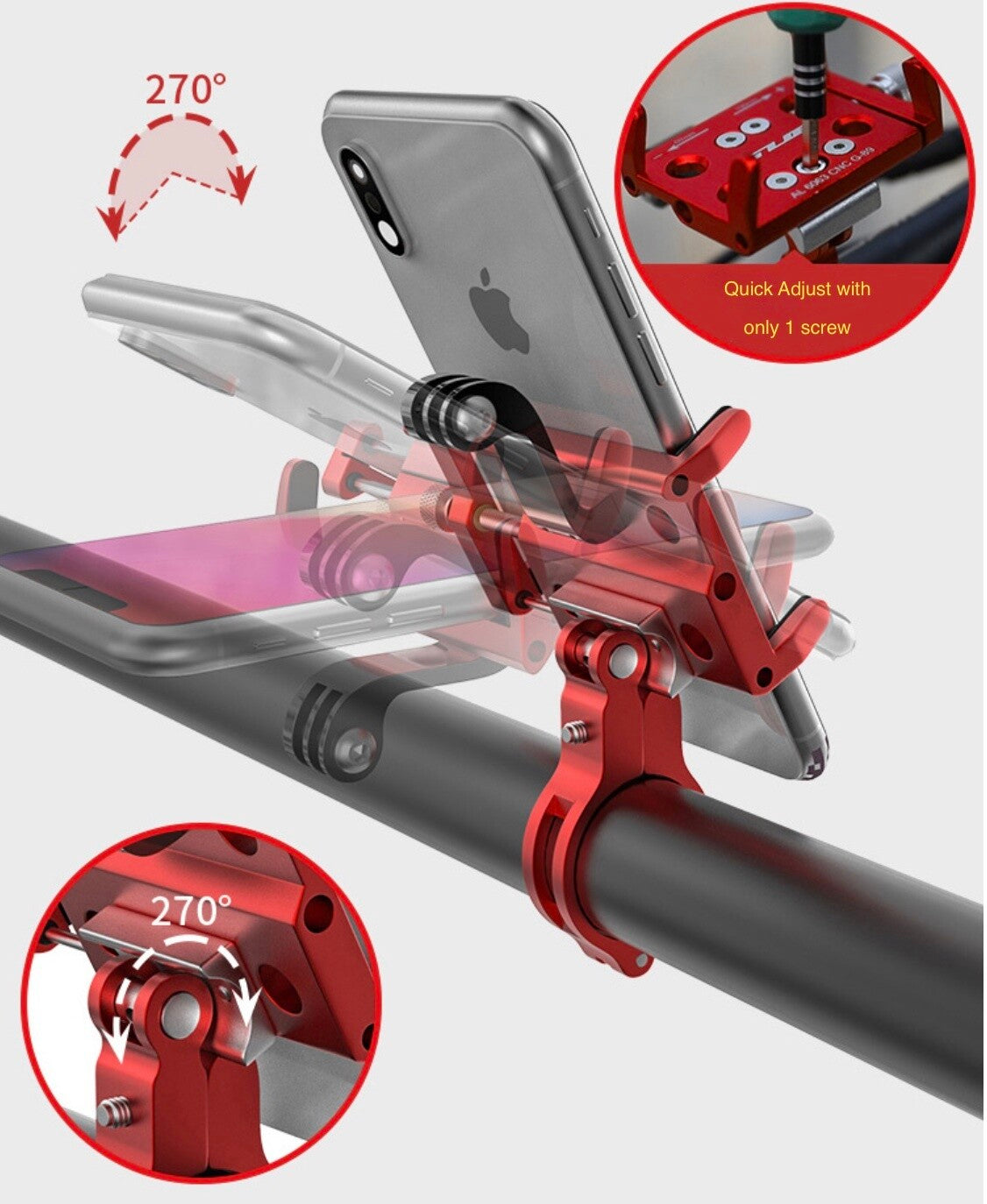 GUB G89 Multi Function Phone Holder