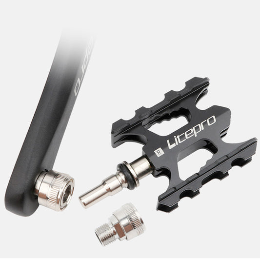 Litepro Quick Release Pedals - Red