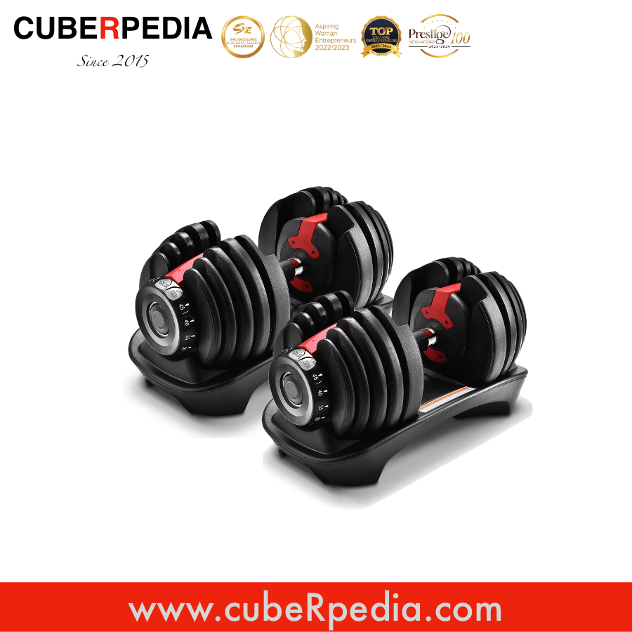 TITAN Adjustable Dumbbell Lite 24KG - 1 Pair