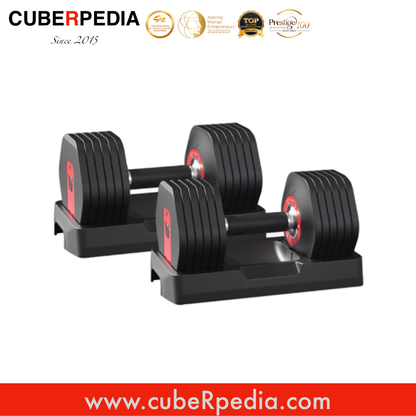 TITAN Adjustable V2 Dumbbell 12kg - 1 Pair