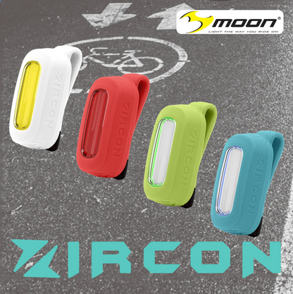 Moon ZIRCON Bicycle Running Sports Versatile Lights - Red
