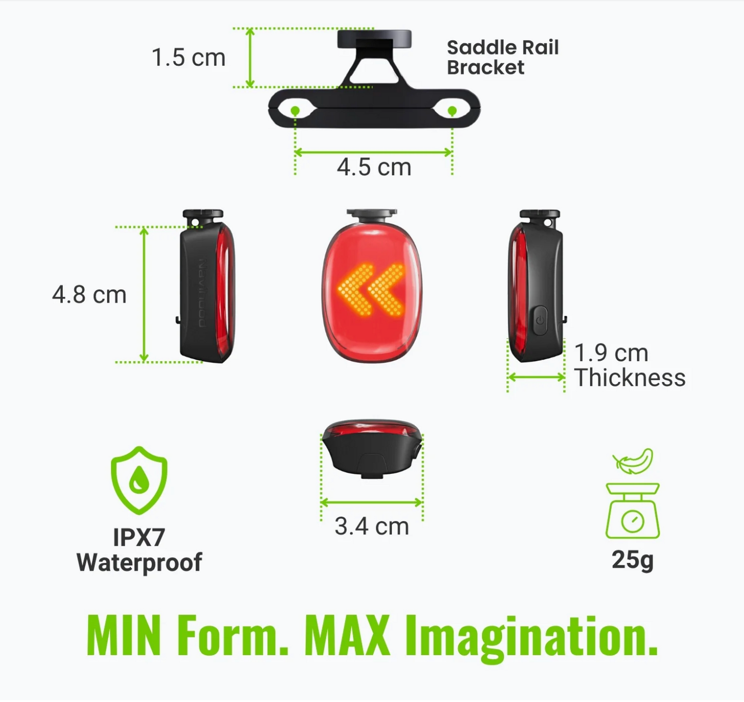 Navihood B1 Smart Expression Taillight with APP Control
