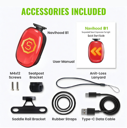 Navihood B1 Smart Expression Taillight with APP Control