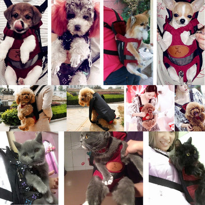 HOOPET Dog/Cat Backpack Carriers - Medium