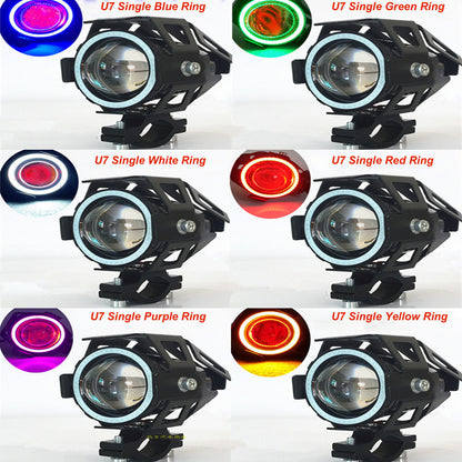 U7 Angel Eye Cree LED Light - White Single