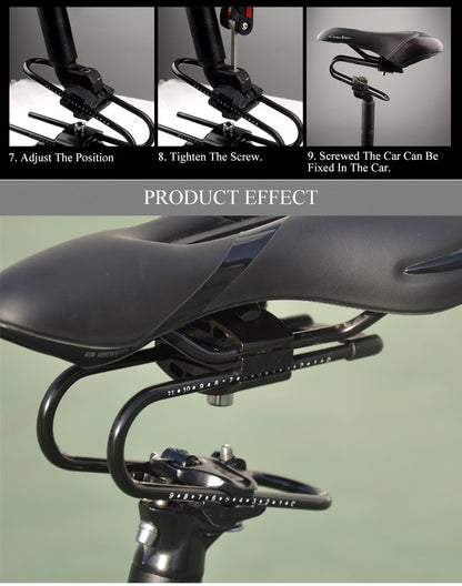 Saddle shock absorber suspension extender for Bicycle / E bike / Dyu