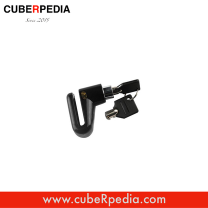 Anti-Theft Disc Lock - Black
