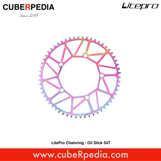 LitePro Chainring - Oil Slick 54T