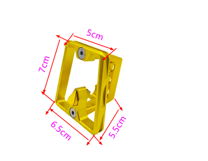 2/3-Hole Aluminum Block Adapter - Black