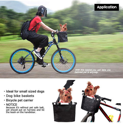 Handlebar Front Pet Carrier Basket