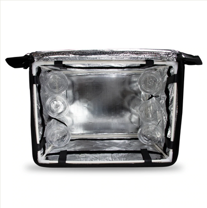 MFC 48L MAGNETO V3 Series Magnetic and Zip with Lock Ring Sling Food Delivery Thermal Bag