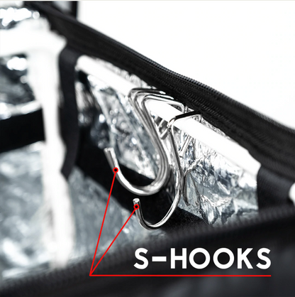 MFC 48L MAGNETO V3 Series Magnetic and Zip with Lock Ring Sling Food Delivery Thermal Bag