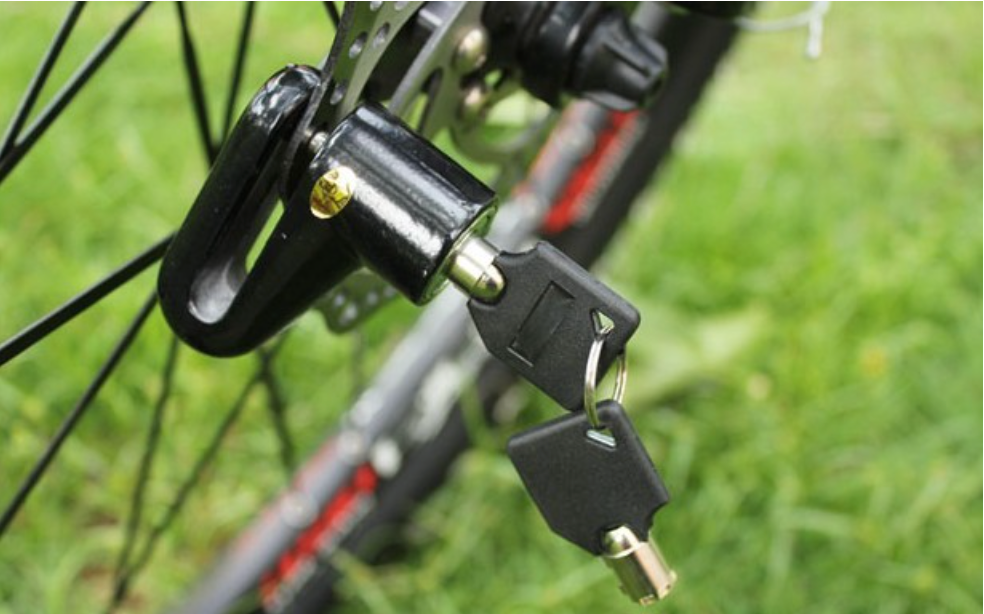 Anti-Theft Disc Lock - Black