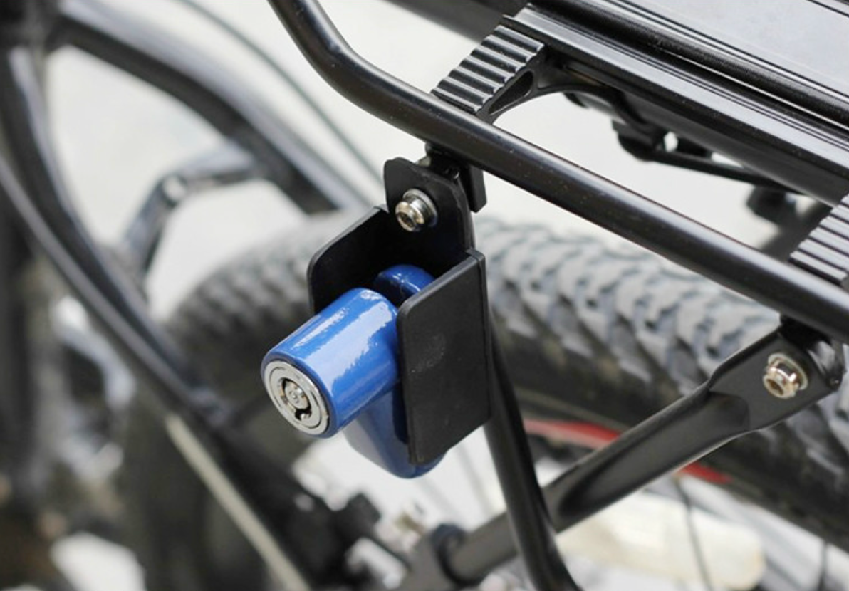 Anti-Theft Disc Lock - Red