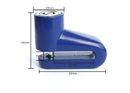 Anti-Theft Disc Lock - Black