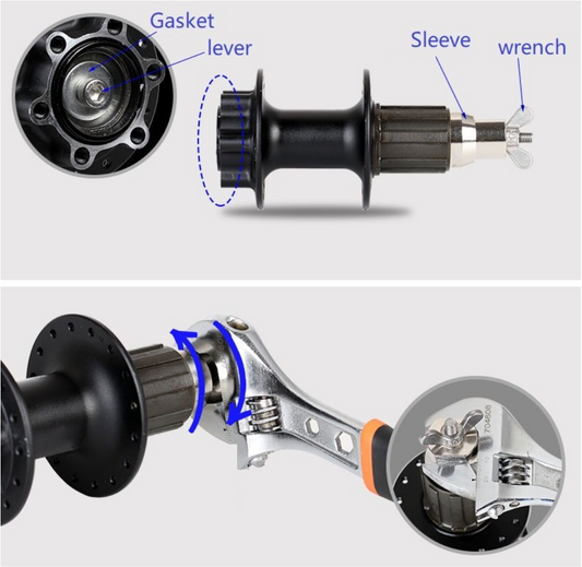 Toopre Freewheel Hub Removal Tool