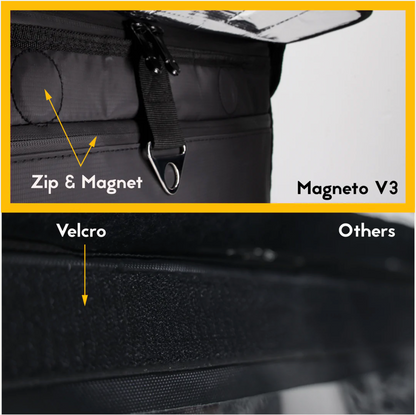 MFC 32L MAGNETO V3 Series Magnetic and Zip with Lock Ring Sling Food Delivery Thermal Bag