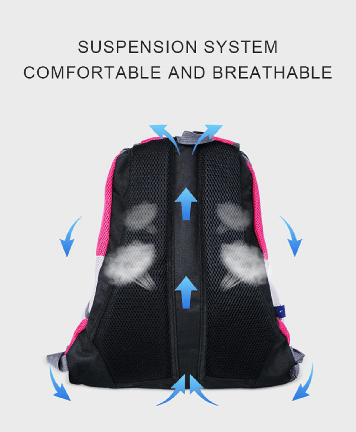 Pet Carrier Mesh Backpack - Medium