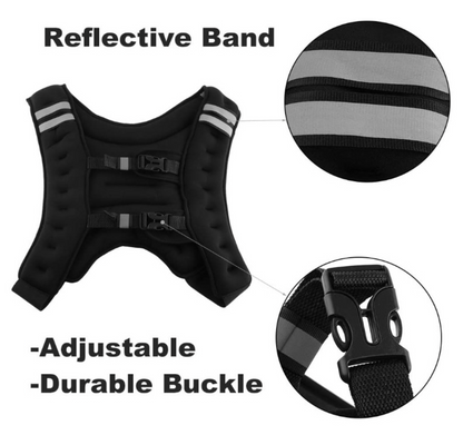 TITAN Weighted Workout Vest Equipment - 10KG