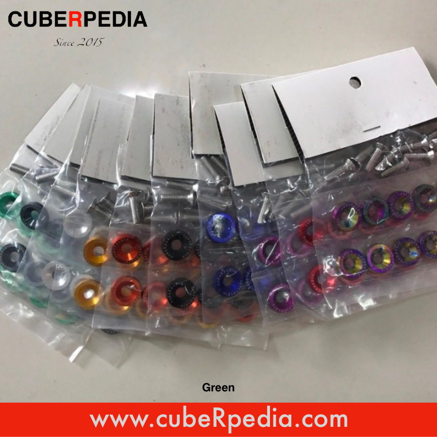cubeRpedia JDM Washer - Green