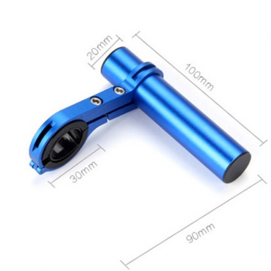 Extender Bar Holder - Short Single Black